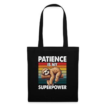 Sloths, Animal Lover, Sloth Lover, Lazy Sloth - Tote Bag - black - Front