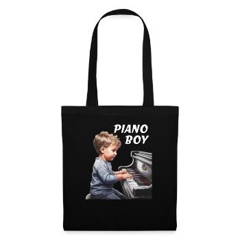 PIANO BOY - Tote Bag - black - Front