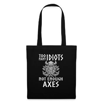 Viking Norse Gods Nordman Mythology - Tote Bag - black - Front