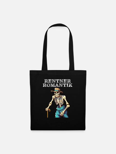 RENTNER ROMANTIK - Stoffbeutel - Schwarz