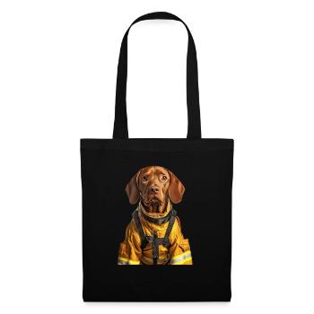 Vizsla - Stoffbeutel - Schwarz - Vorne