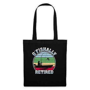 O’Fishally a pris sa retraite - Sac en tissu - noir - Devant