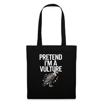 Geier - Stoffbeutel - Schwarz - Vorne