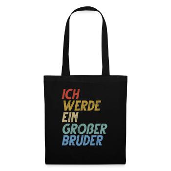 Big Brother Baby Lover Older Sibling - Tote Bag - black - Front