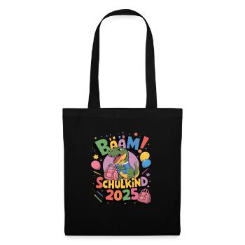 Écolier 2025 Inscription à l’école Retour à l’école - Sac en tissu - noir - Devant