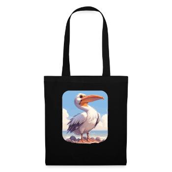 Pelicans Pelican - Tote Bag - black - Front