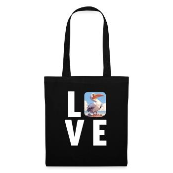 Pelicans Pelican - Tote Bag - black - Front