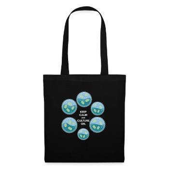 Keep Calm and Culture On Design - Tote Bag - black - Front