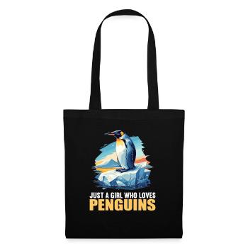 Pingouins Pingouin - Sac en tissu - noir - Devant