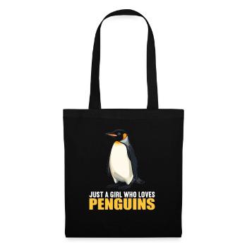 Pingouins Pingouin - Sac en tissu - noir - Devant