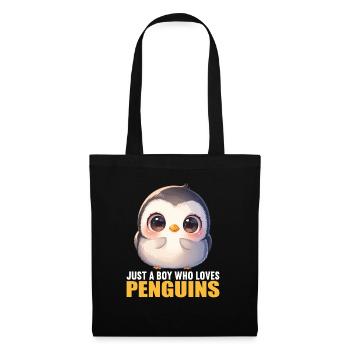 Pingouins Pingouin - Sac en tissu - noir - Devant