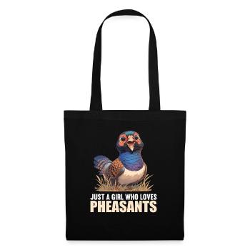 Pheasants Pheasant - Tote Bag - black - Front