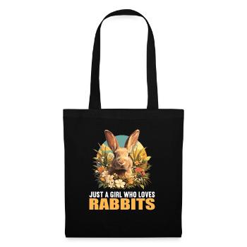 Lapin Lapin - Sac en tissu - noir - Devant