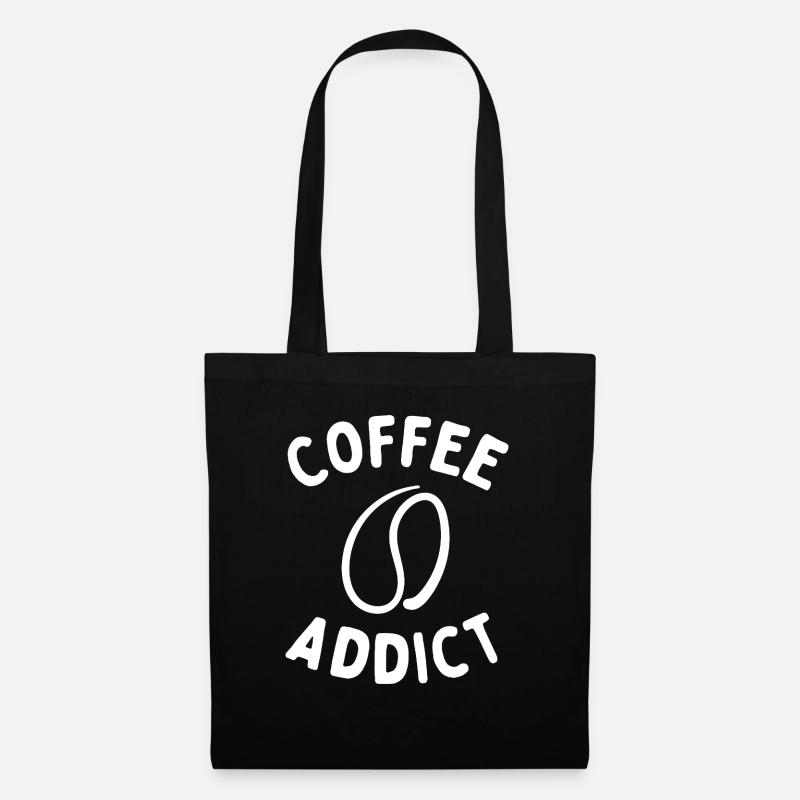 Coffee Addict - Tote Bag - black