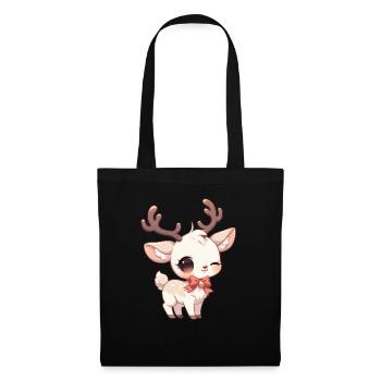 Renne Renne - Sac en tissu - noir - Devant