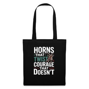 Markhor Lover Wildlife Animal Wild Goat Pakistan - Tote Bag - black - Front