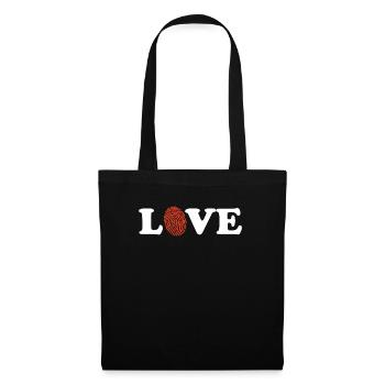 Love Forensics Science Geek Forensic Investigator - Tote Bag - black - Front