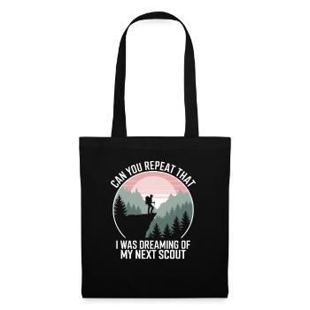 Scout Guide Scout Camping - Tote Bag - black - Front