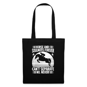 Hobby Horse Rider Horse And I English Riding - Tote Bag - black - Front