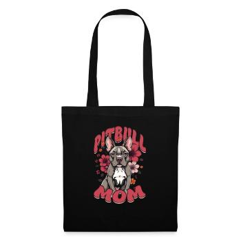 Pitbull Mom Pitbulls - Tote Bag - black - Front