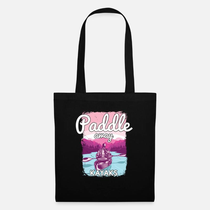 Kayaking - Tote Bag - black