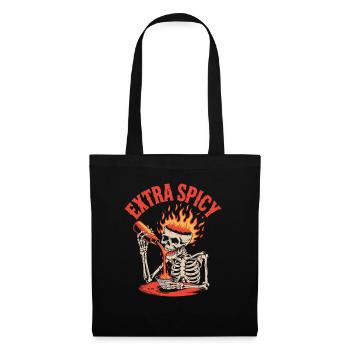 Red Pepper Chili Spicy Food Lover - Tote Bag - black - Front