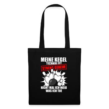 My Bowling Technique Bowling Bowlers Sports Bowlers - Tote Bag - black - Front