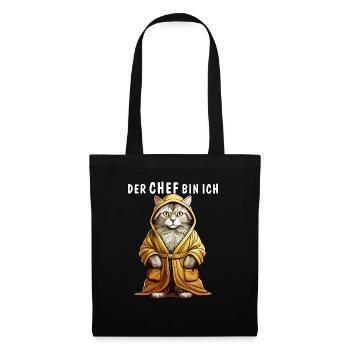 CAT BATHROBE THE IS ME - Tote Bag - black - Front