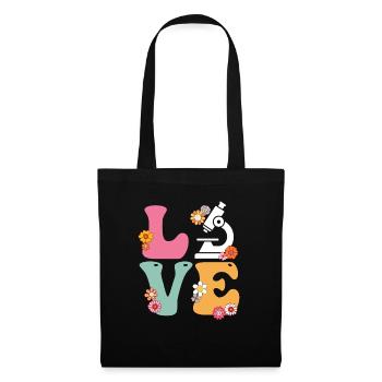 Love Medical Lab Scientist Boho Rainbow MLS - Tote Bag - black - Front
