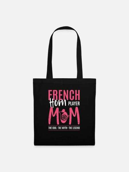 French Horn Player Mom The Idol The Horn Player - Stoffbeutel - Schwarz