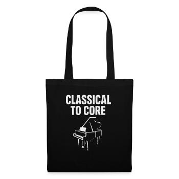 Classical Pianist Piano Life Music Recital - Tote Bag - black - Front