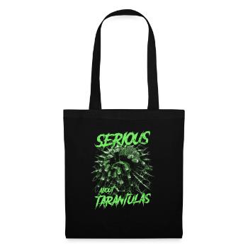 Serious About Tarantulas Pet Spider Owner - Tote Bag - black - Front