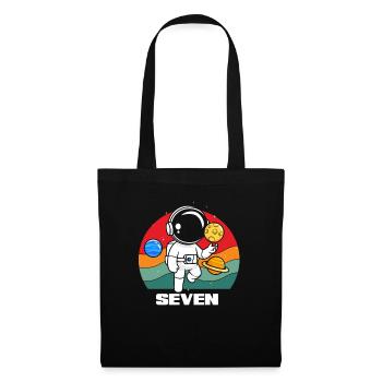 Astronaut Space Adventure Seven - Tote Bag - black - Front