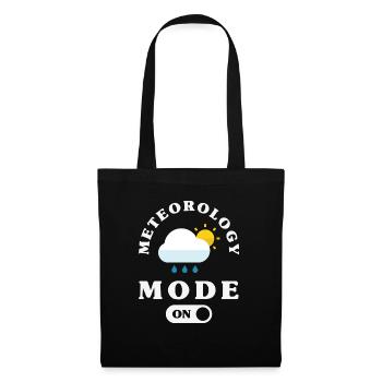 Météorologie amusante Passionnés de météo - Sac en tissu - noir - Devant