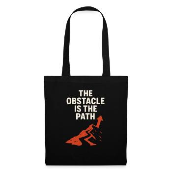 The Path Is the Obstacle: Stock Trader Trading - Tote Bag - black - Front
