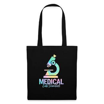 Scientifique de laboratoire médical Tie Dye Scientifique de laboratoire MLS - Sac en tissu - noir - Devant