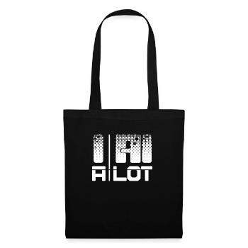 Je AI beaucoup drôle d’intelligence artificielle disant - Sac en tissu - noir - Devant