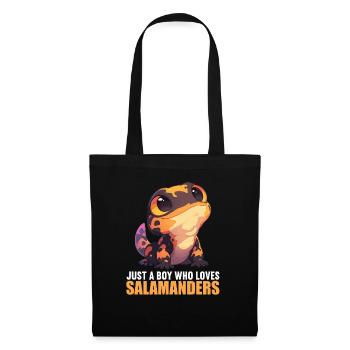 Salamandres Salamandres - Sac en tissu - noir - Devant