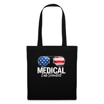 Medical Lab Scientist USA Sunglasses MLS Lab - Tote Bag - black - Front