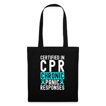 Anxiety disorder Anxiety disorder - Tote Bag - black - Front