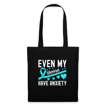Anxiety disorder Anxiety disorder - Tote Bag - black - Front