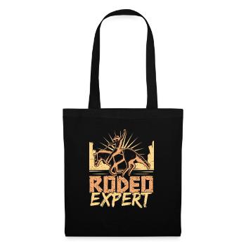 Western Rider Rodeo Expert Cowgirls Rodeo - Tote Bag - black - Front
