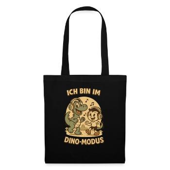 I'm dinosaur lover in dinosaur mode - Tote Bag - black - Front