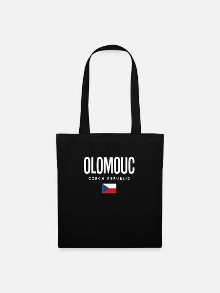 Olomouc Tschechien - Stoffbeutel - Schwarz