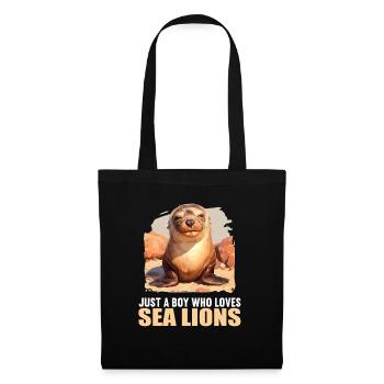 Sea Lions Sea Lion - Tote Bag - black - Front