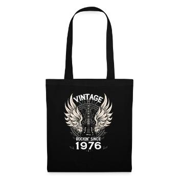 Vintage Rockin' Since 1976, 49 Years of Timeless - Tote Bag - black - Front