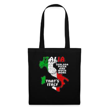 ITALIA THAT'S ITALY - Stoffbeutel - Schwarz - Vorne