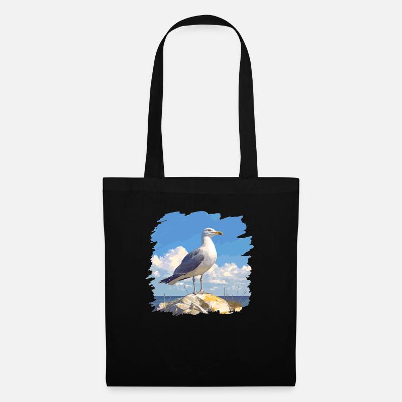 Seagulls Seagull - Tote Bag - black