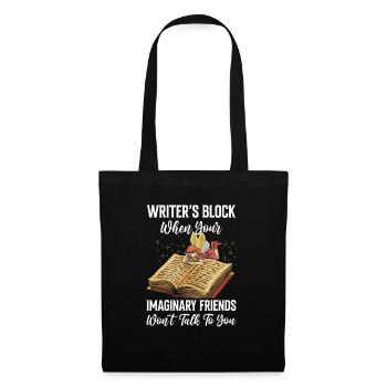 Writer Writing Novels Author - Tote Bag - black - Front
