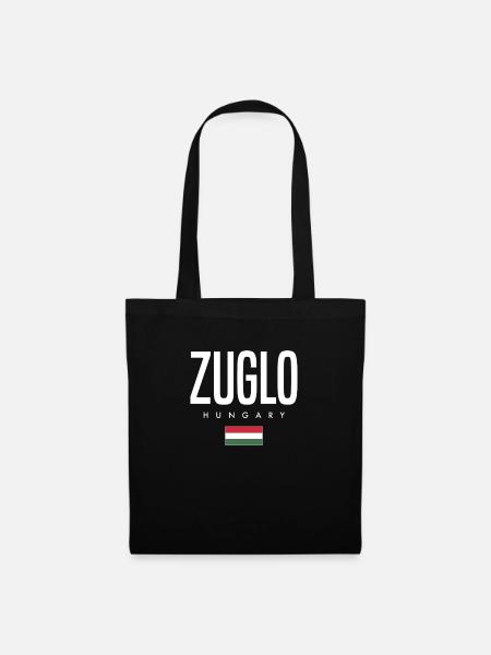 Zuglo Ungarn - Stoffbeutel - Schwarz